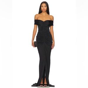YUARA Tiara Dress in Black NWT